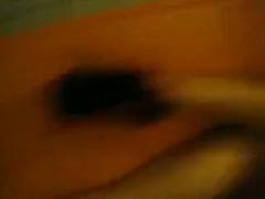 Banging sweetie from behind in her cum-hole while wearing high heels